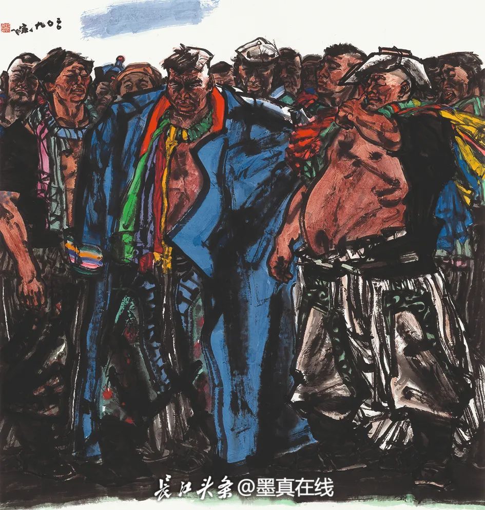 钱宗飞//墨境突围——中国当代书画名家精品展播-长江网