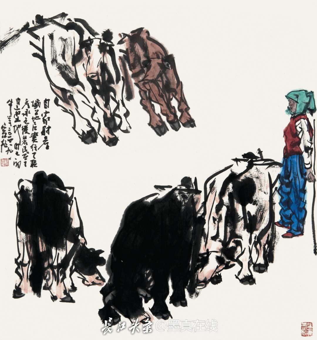 钱宗飞//墨境突围——中国当代书画名家精品展播-长江网
