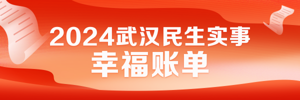 2024年武汉民生实事幸福账单