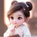 小小的我