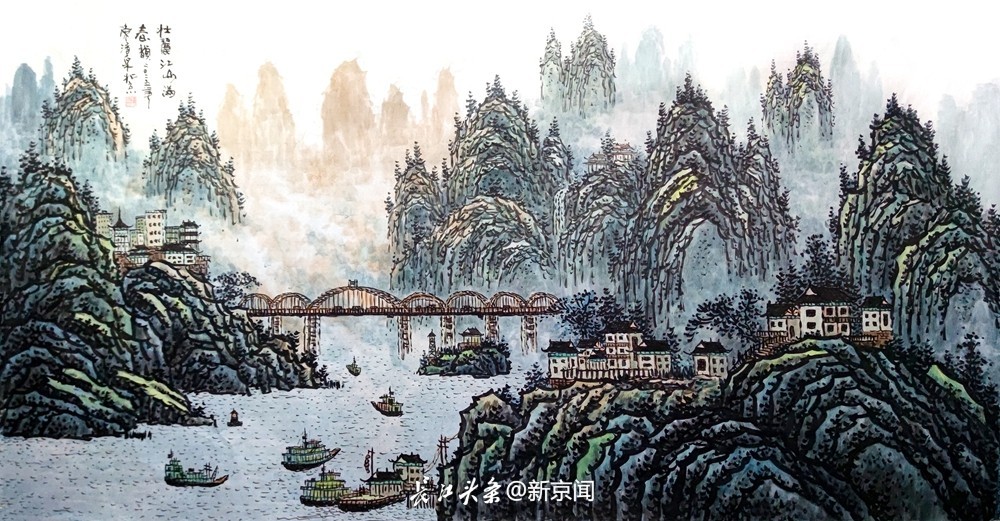 六尺《壮丽江山满春韵》183cm×98cm_副本.jpg