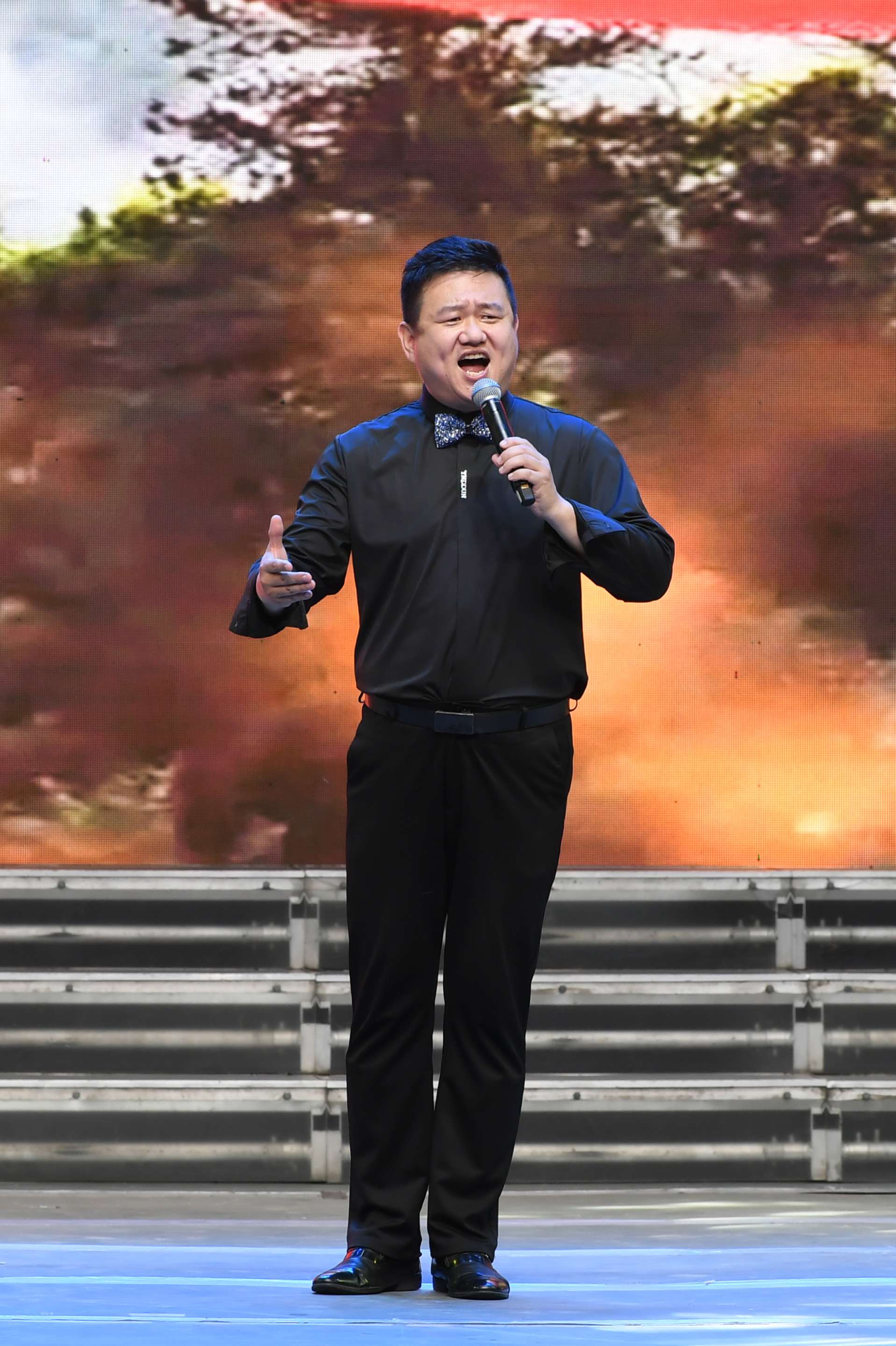 男声独唱《再见了，大别山》