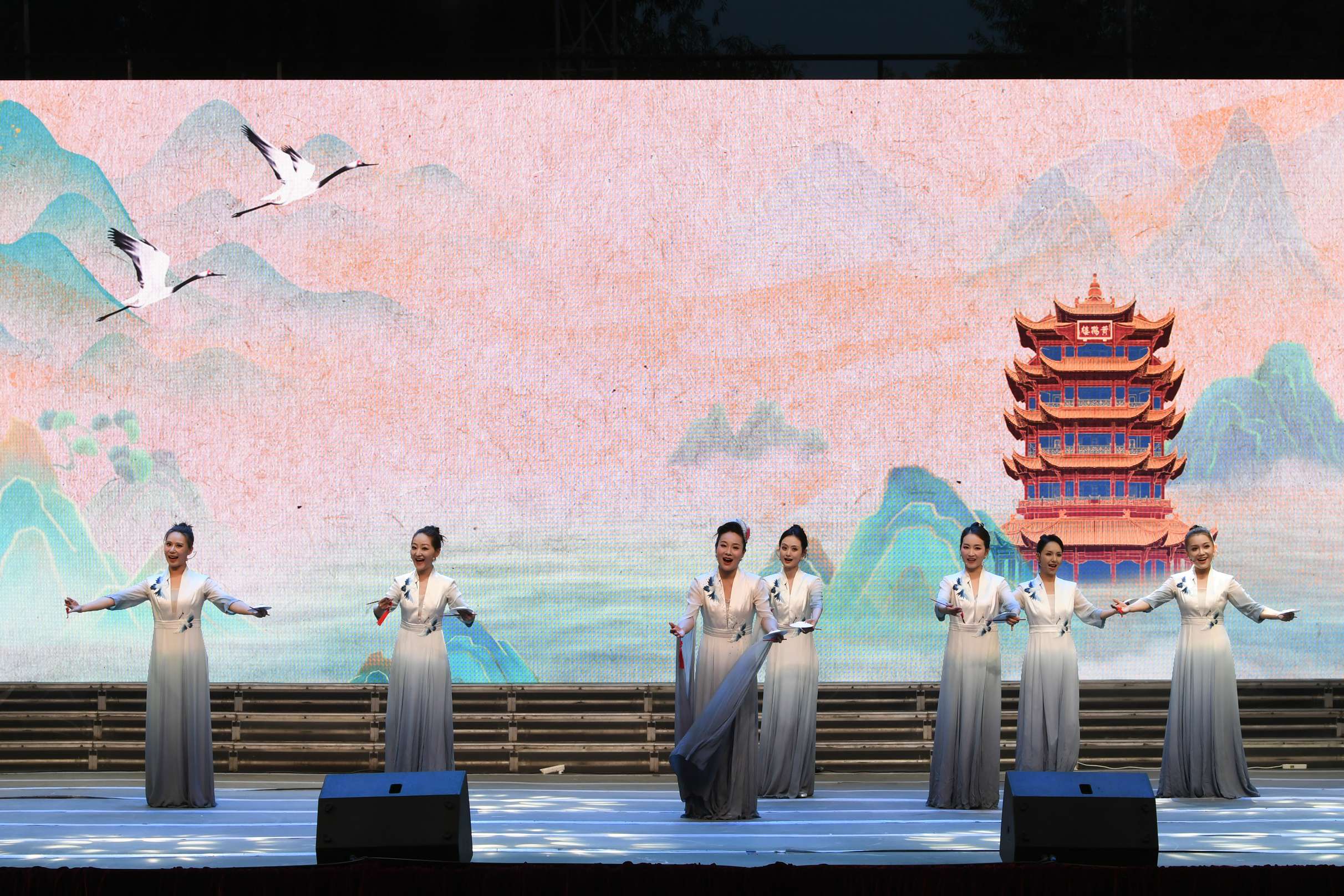 湖北小曲《鹤归来》