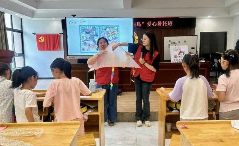 南通大学：童心绘板鹞 非遗续新章