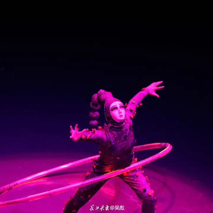 紫魅滚环的光影律动