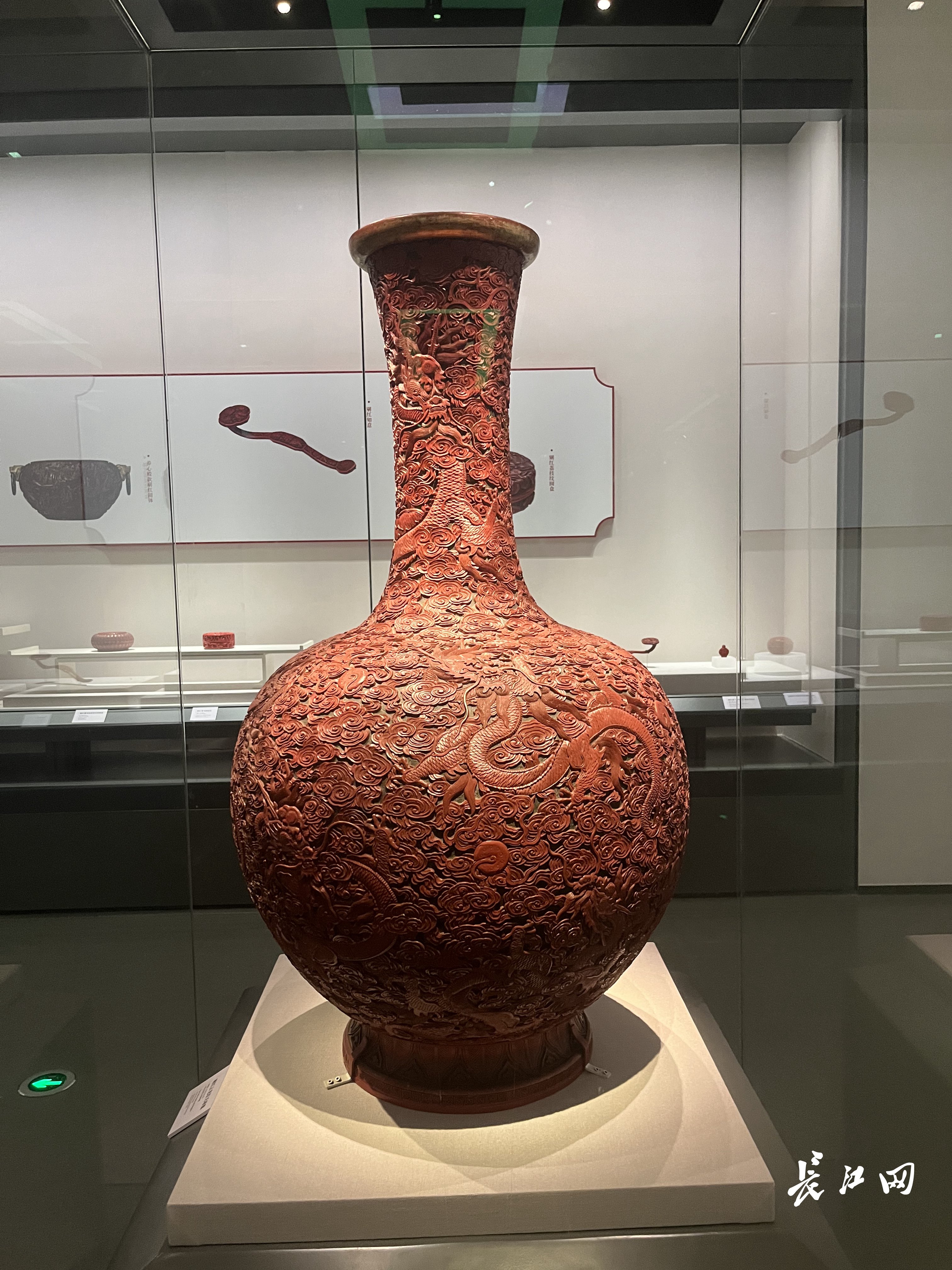 中美180余件套漆器聚汉“对话”，国庆来省博看中国漆器艺术特-长江网