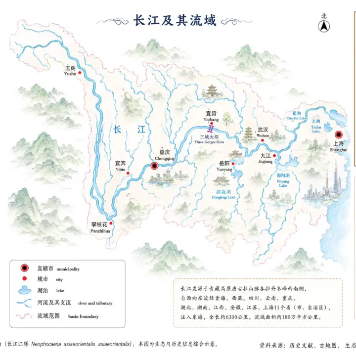 挖掘古诗词，华科大教授“画”出江豚千年变迁图：盛唐时期，长江江豚曾活跃汉江中游