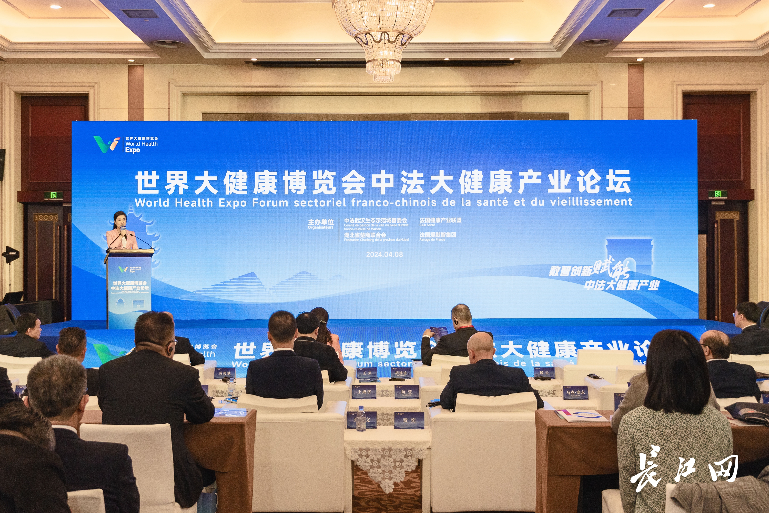 健康产业论坛在武汉国际会议中心举行长江网讯(记者熊美琪 通讯员周雄